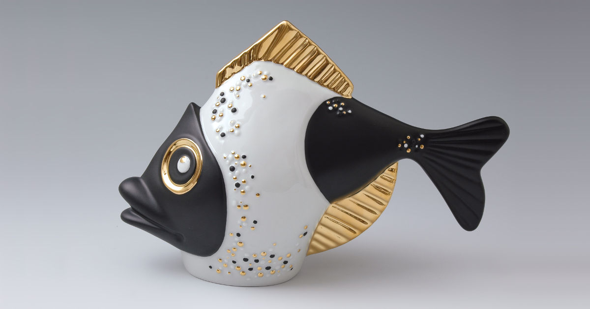 Valeria Koškina - Černo-bílo zlatá rybka