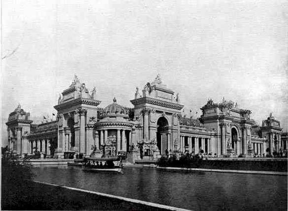 Palace of Liberal Art - Světová výstava Saint Louis USA - zde vystavovala porcelánka z Dubí