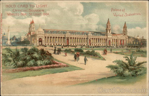 Světová výstava 1904 - Saint Louis USA - Palace of Variend Industries