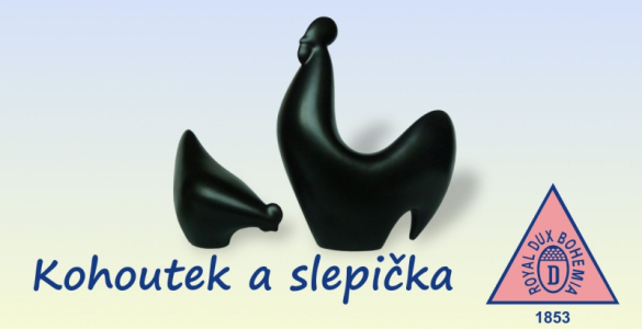 Royal Dux Bohemia - Kohoutek a slepička