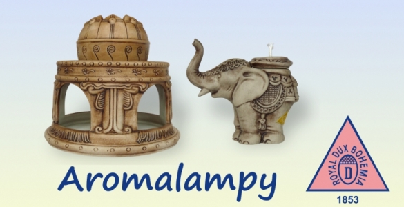 Royal Dux Bohemia - Aromalampy